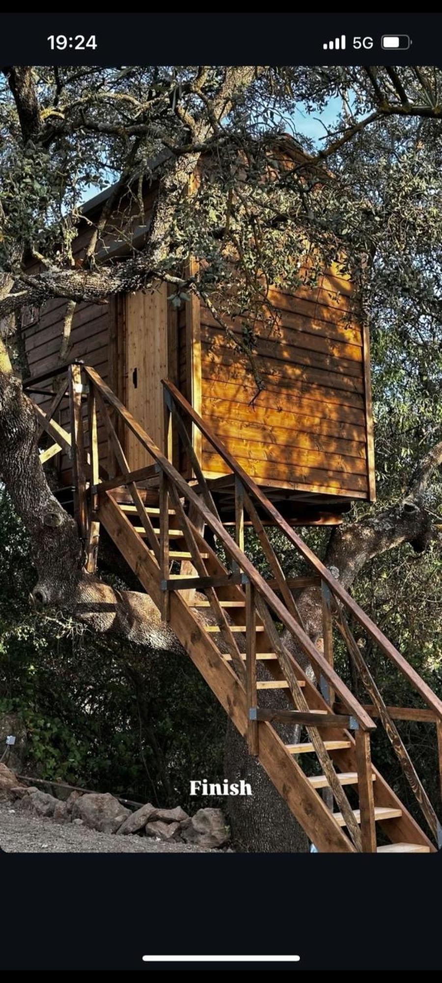 Cabana Del Arbol Lavagarural Villanueva del Rosario Eksteriør billede